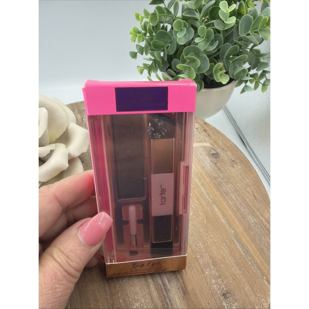 Tarte Big Ego Brow & Root Camo Kit Medium Brown SEALED